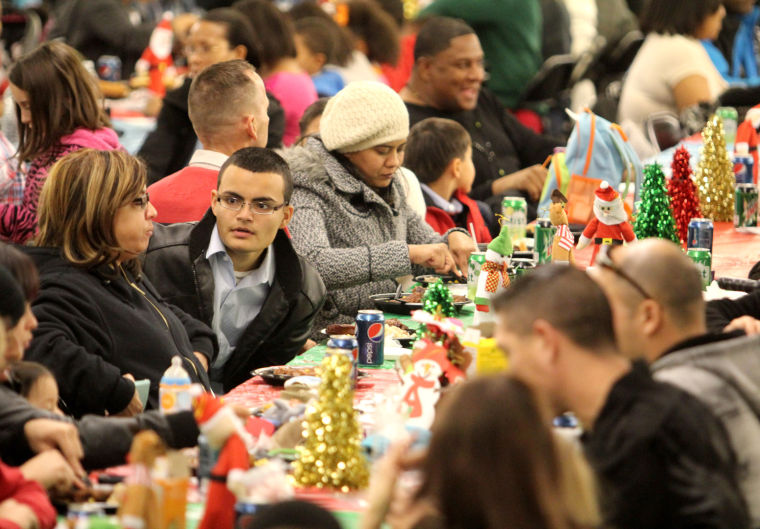 USO and Warrior Transition Brigade Christmas Party